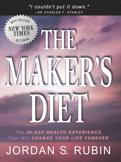 Title details for The Maker's Diet by Jordan Rubin - Available